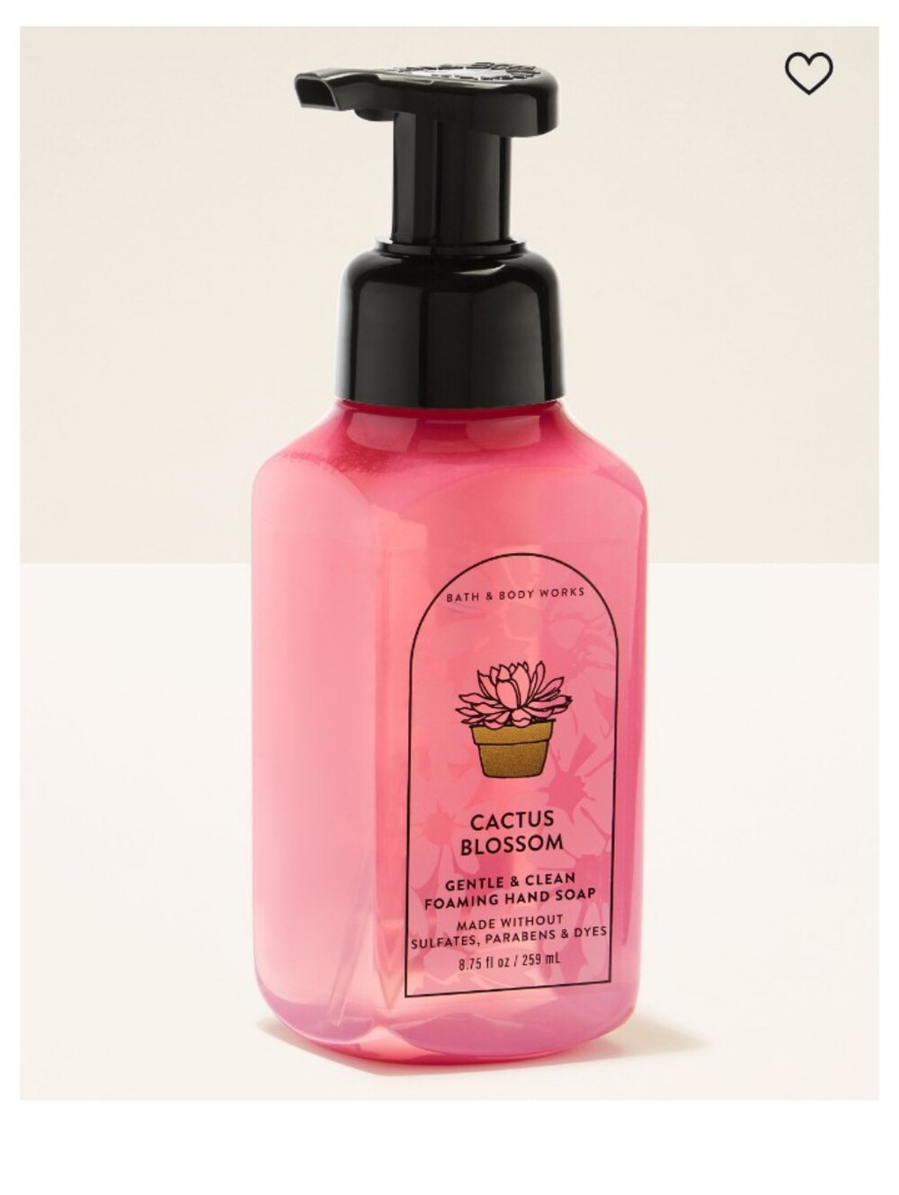 Bath & Body Works Cactus Blossom Foaming Hand Soap -🪷 SOLD OUT EVERYWHERE 🪷
